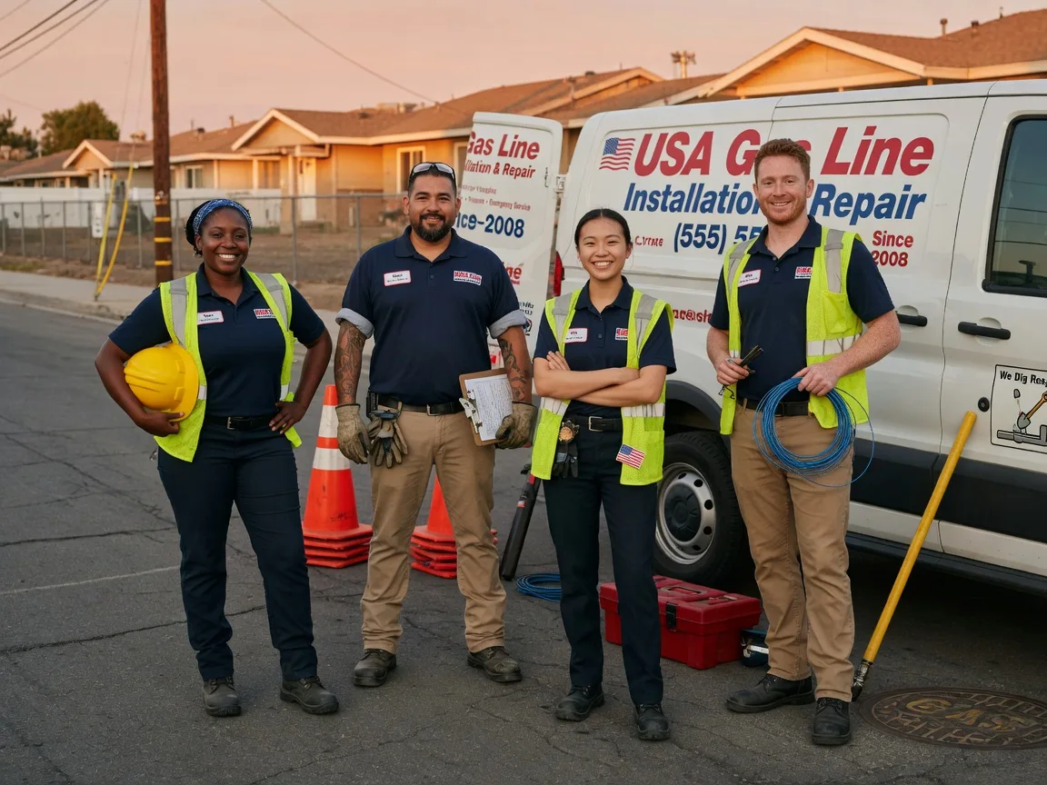 Gas Line Installation company in Higbee, MO